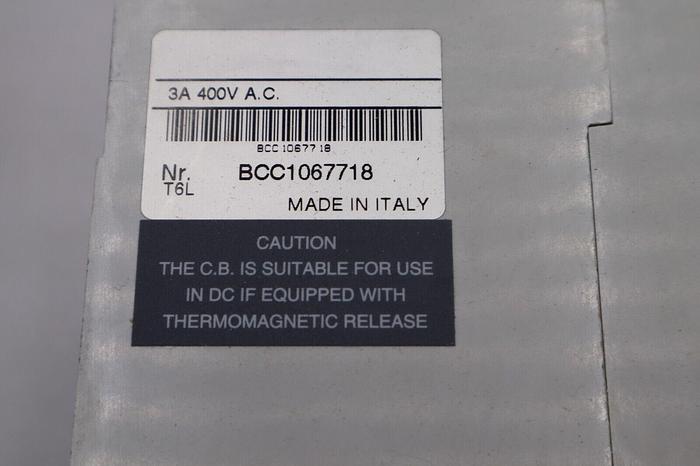 NEW ABB SACE Tmax T6L800 Circuit Breaker 3 POL STOCK 2175