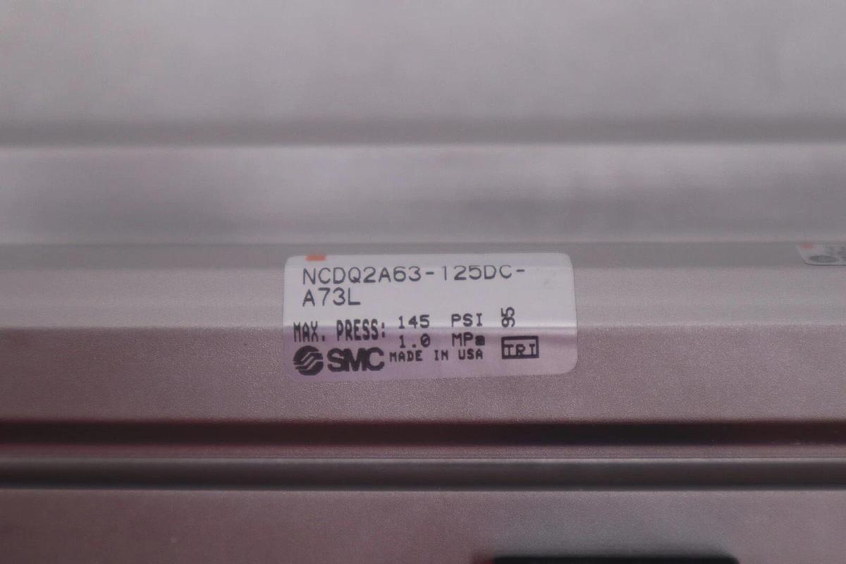 Used SMC NCDQ2A63-125DC-A73L / NCDQ2A63125DCA73L (NEW) STOCK 1382-A