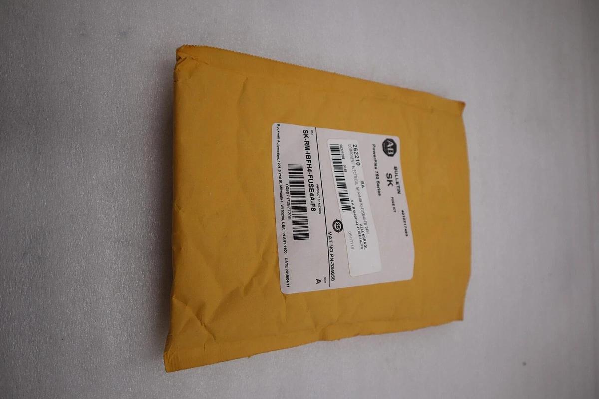 Used ALLEN BRADLEY NEW PowerFlex 750 Fuse Kit SK-RM-IBFH4-FUSE4A-F8 STOCK G837A