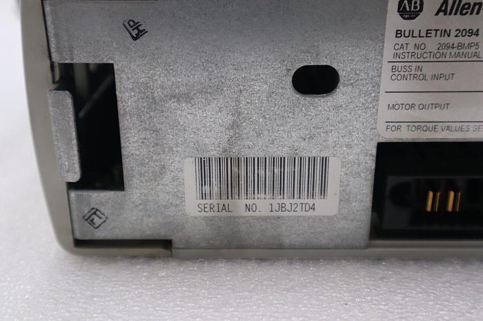 Used ALLEN BRADLEY 2094-BMP5 ALLEN BRADLEY KINETIX 6000 AXIS MODULE STOCK 1867