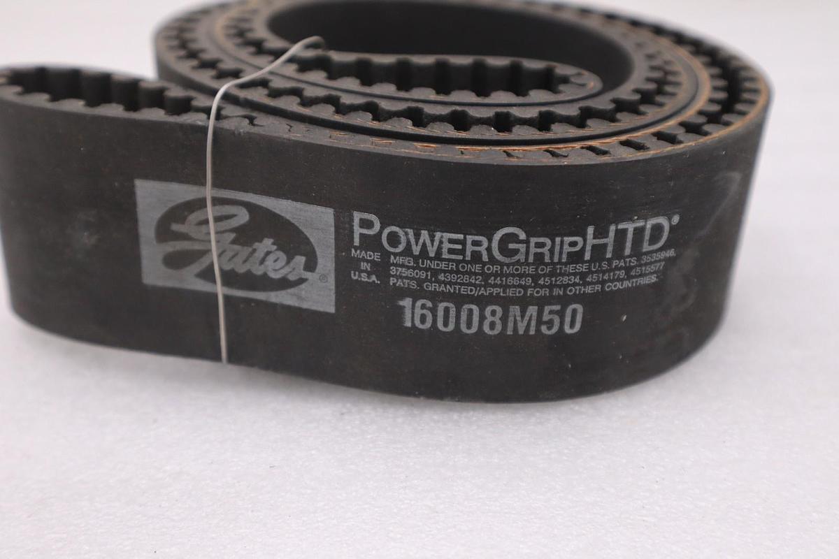 GATES 16008M50/1600-8M-50 HTD POWERGRIP TIMING BELT - NEW - STOCK M-9A