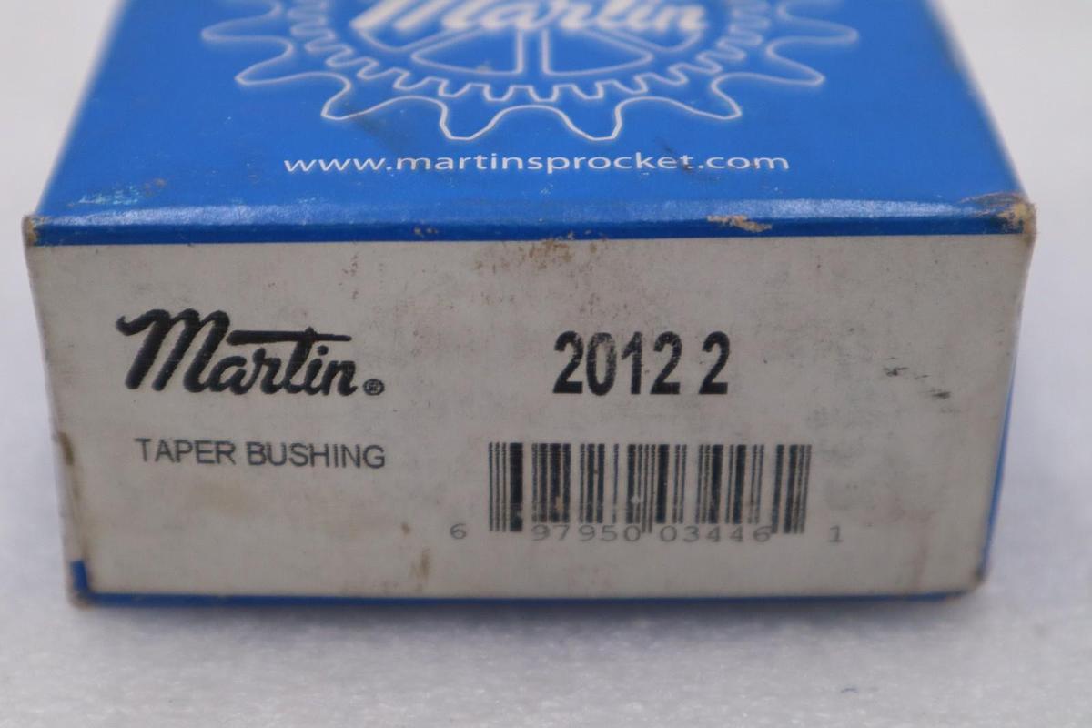 LOT OF 2 - NEW Martin 2012 2 Taper Bushing STOCK H575A
