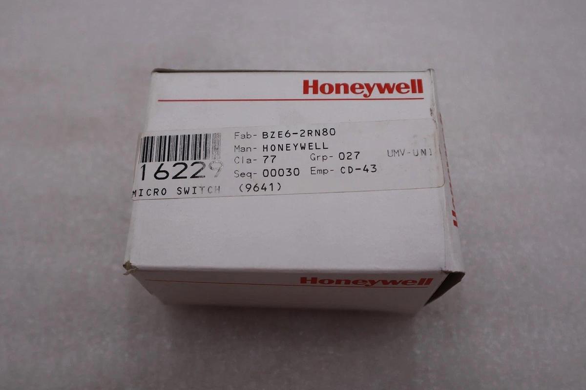 HONEYWELL BZE6-2RN80 MICRO SWITCH STOCK #K-3918A