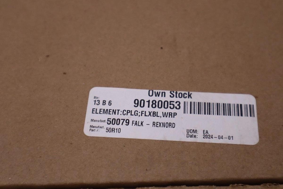 Used REXNORD 10057445 STD FLEX ELEMENT W/FASTENERS NEW IN BOX STOCK GF-1308