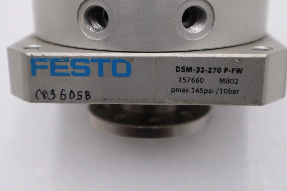Used NEW FESTO 157660 DSM-32-270-P-FW Semi-Rotary Drive STOCK H388A