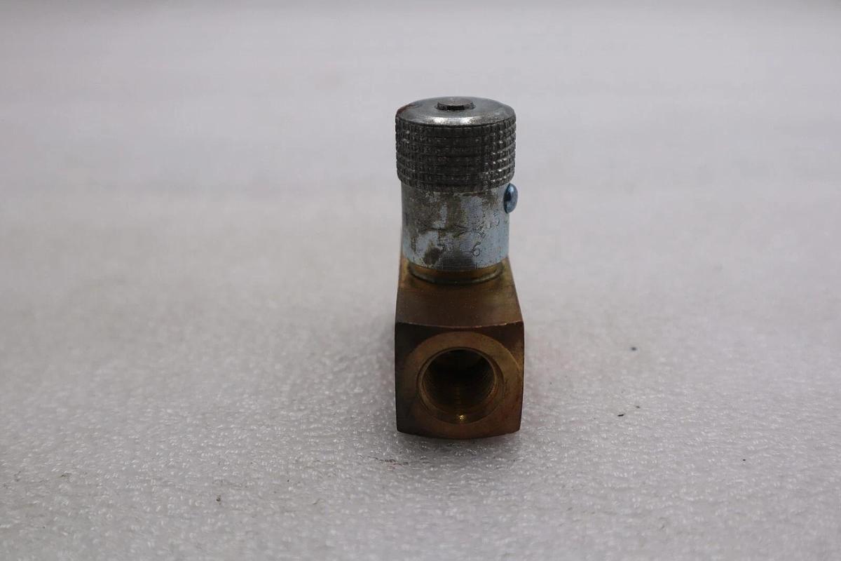 Used New Parker N400B-V Hydraulic Flow Control Valve Stock L-582