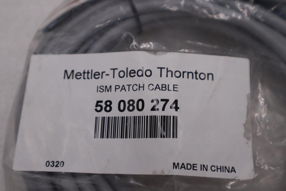 Mettler Toledo Thornton 58 080 274, 58080274 Conductivity Cable ISM PATCH CABLE