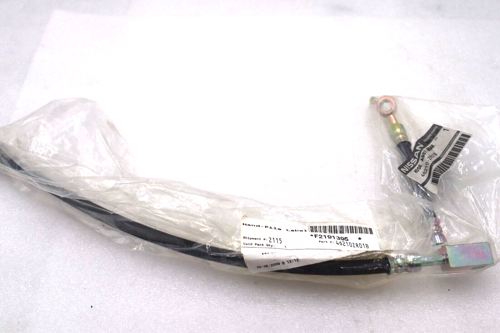 Nissan 46210-ZN90B Hose Assy Brake Center #2755