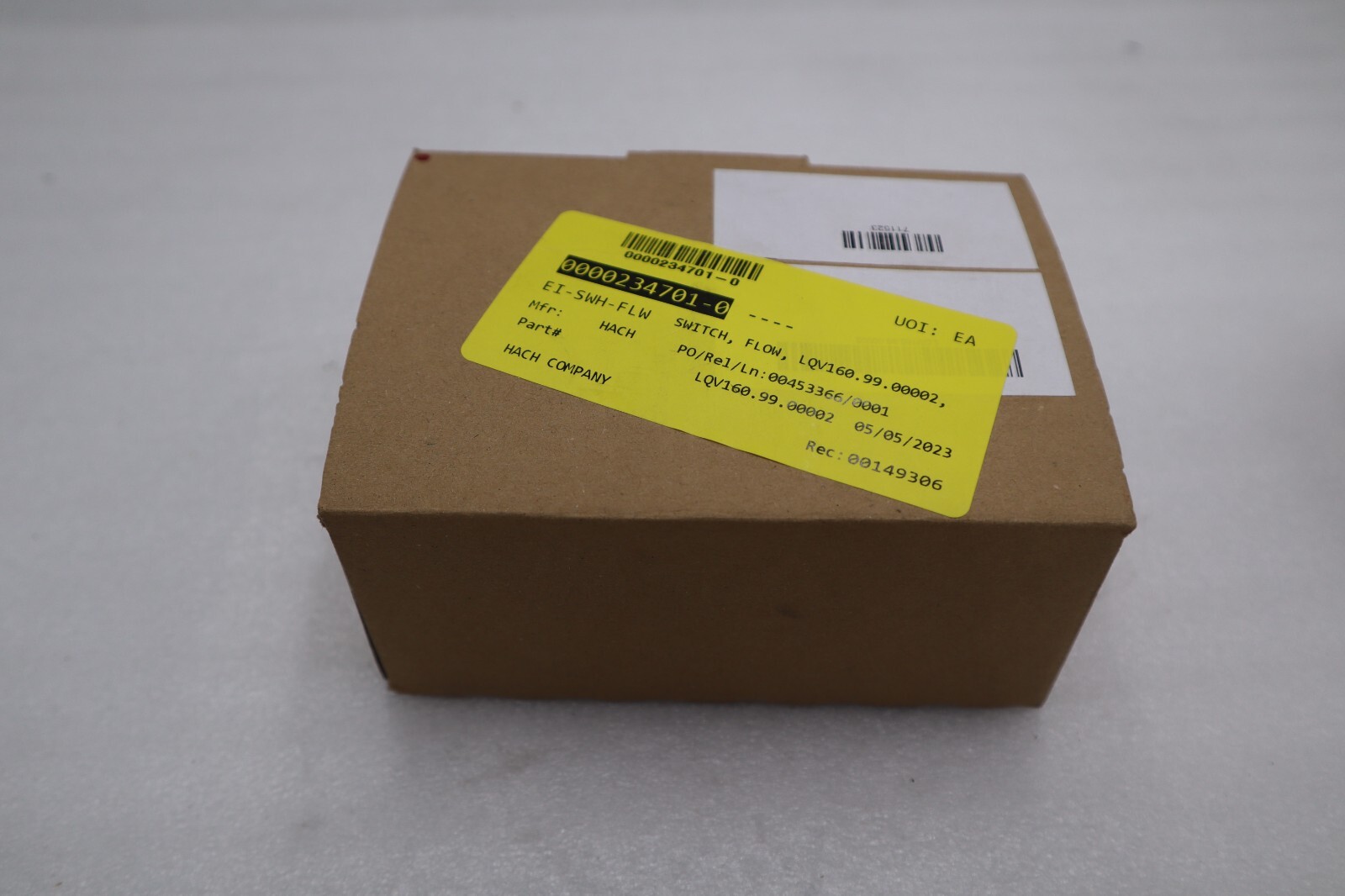 Used NEW OPEN BOX Water Treatment Flow Sensor HACH LQG160 STOCK G559A