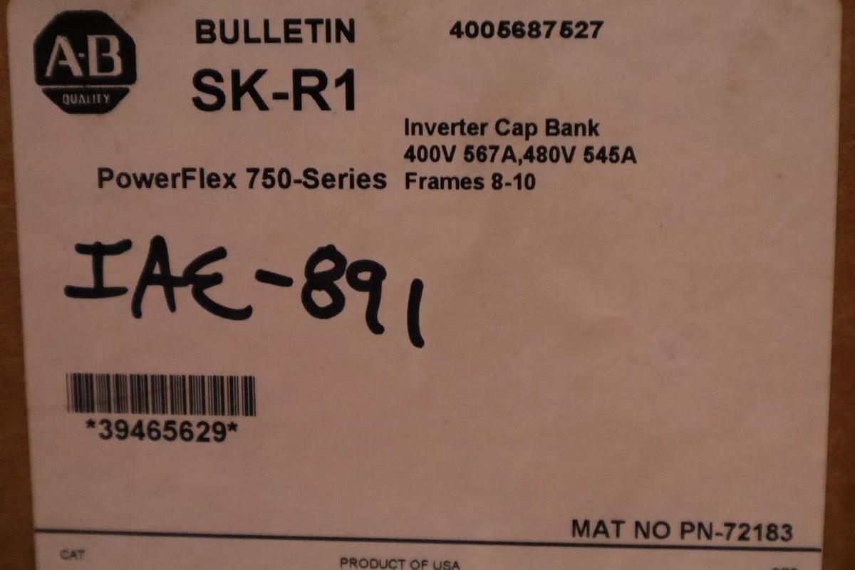 Used ALLEN BRADLEY SK-R1-CP1-C567D545 POWERFLEX 750 KIT NEW STOCK S-406