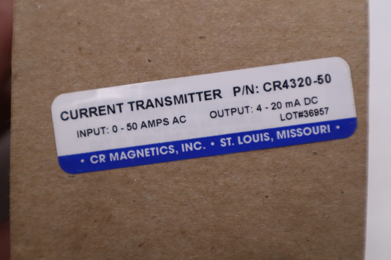 Used CR MAGNETICS CR4320-50 / CR432050 (NEW WITH BOX) STOCK G650A