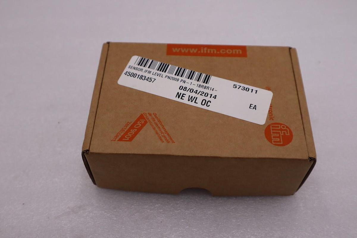 IFM PRESSURE SENSOR PN-1-1BRBR14-MFRKG/US V PN2009 NEW IN BOX STOCK G673A