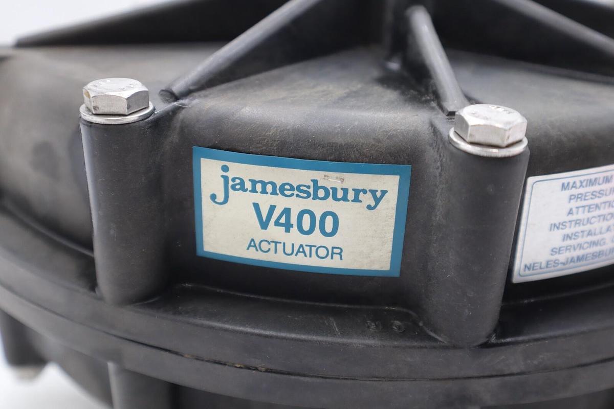Used NEW JAMESBURY V400 125PSI ACTUATOR UNMP STOCK 5467