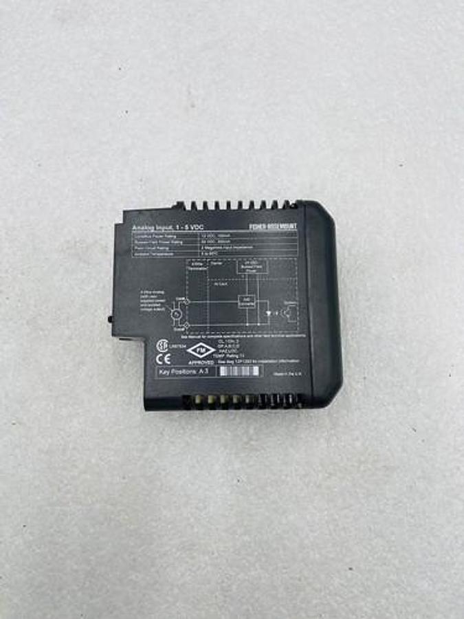 Used EMERSON DELTAV KJ3002X1-BD1 ANALOG INPUT 1-5 VDC #K-2620