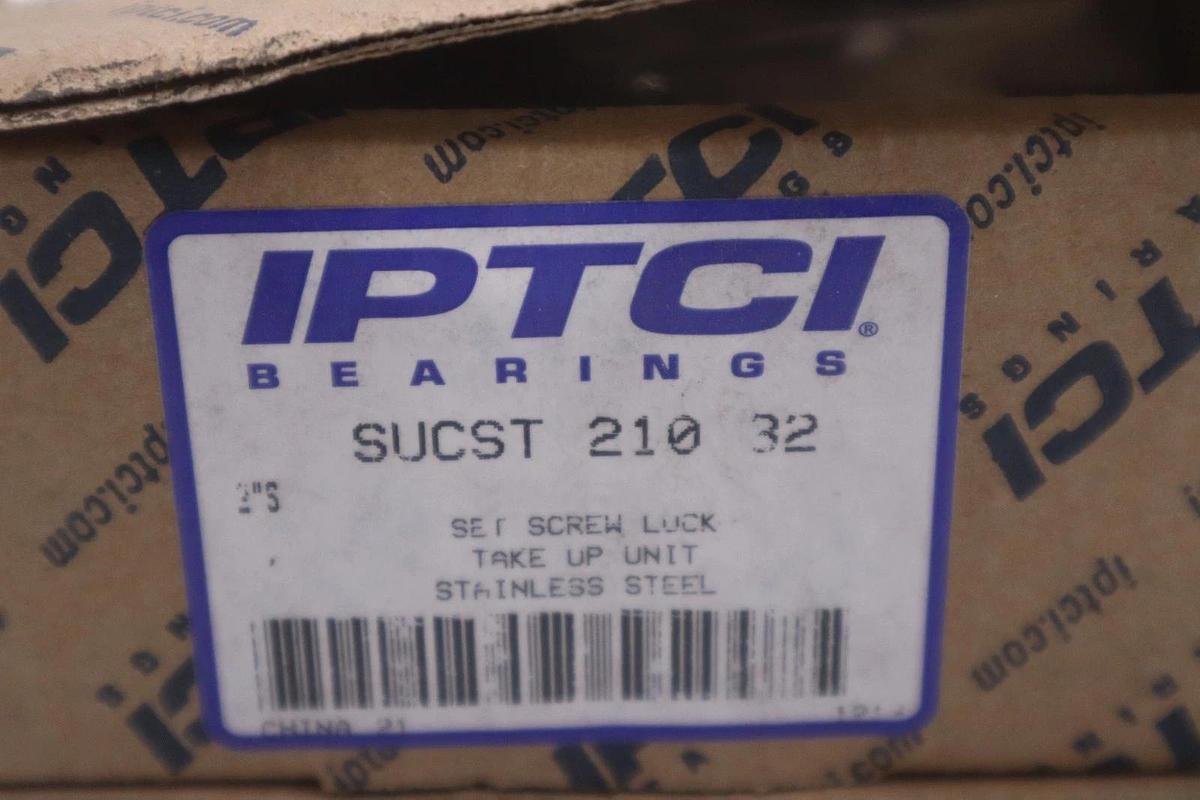 Used IPTCI Bearing SUCST 210 32  Stainless  Steel Take Up Unit - STOCK GF671
