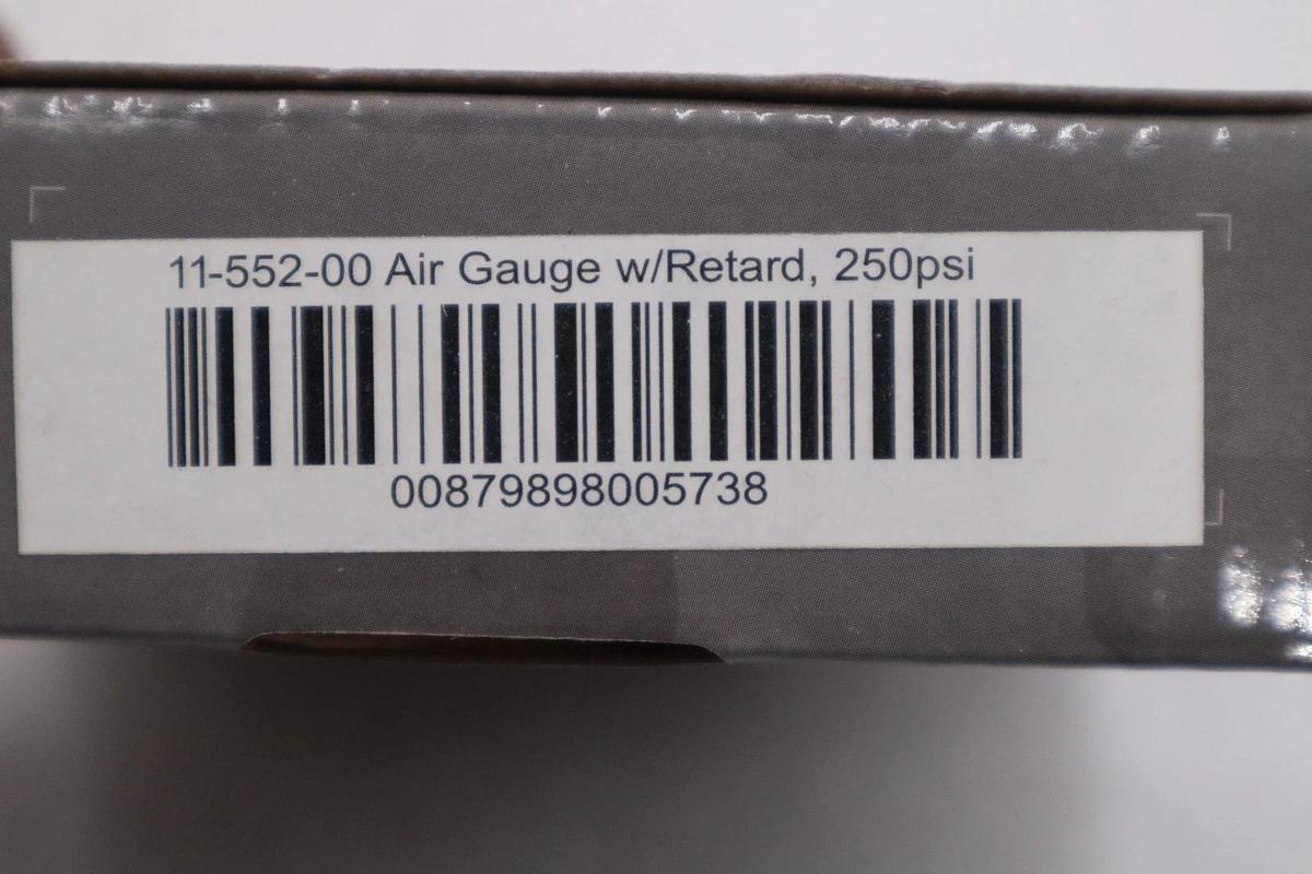 Used LOT OF 5 - FPPI 11-552-00 Fire Sprinkler Protection Air Gauge - STOCK GF92A
