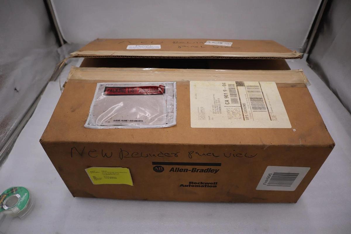 NEW ALLEN BRADLEY 2711P-BC12C4A8 PANELVIEW PLUS 1250 SER. A 12.1" 2711PBC12C4A8