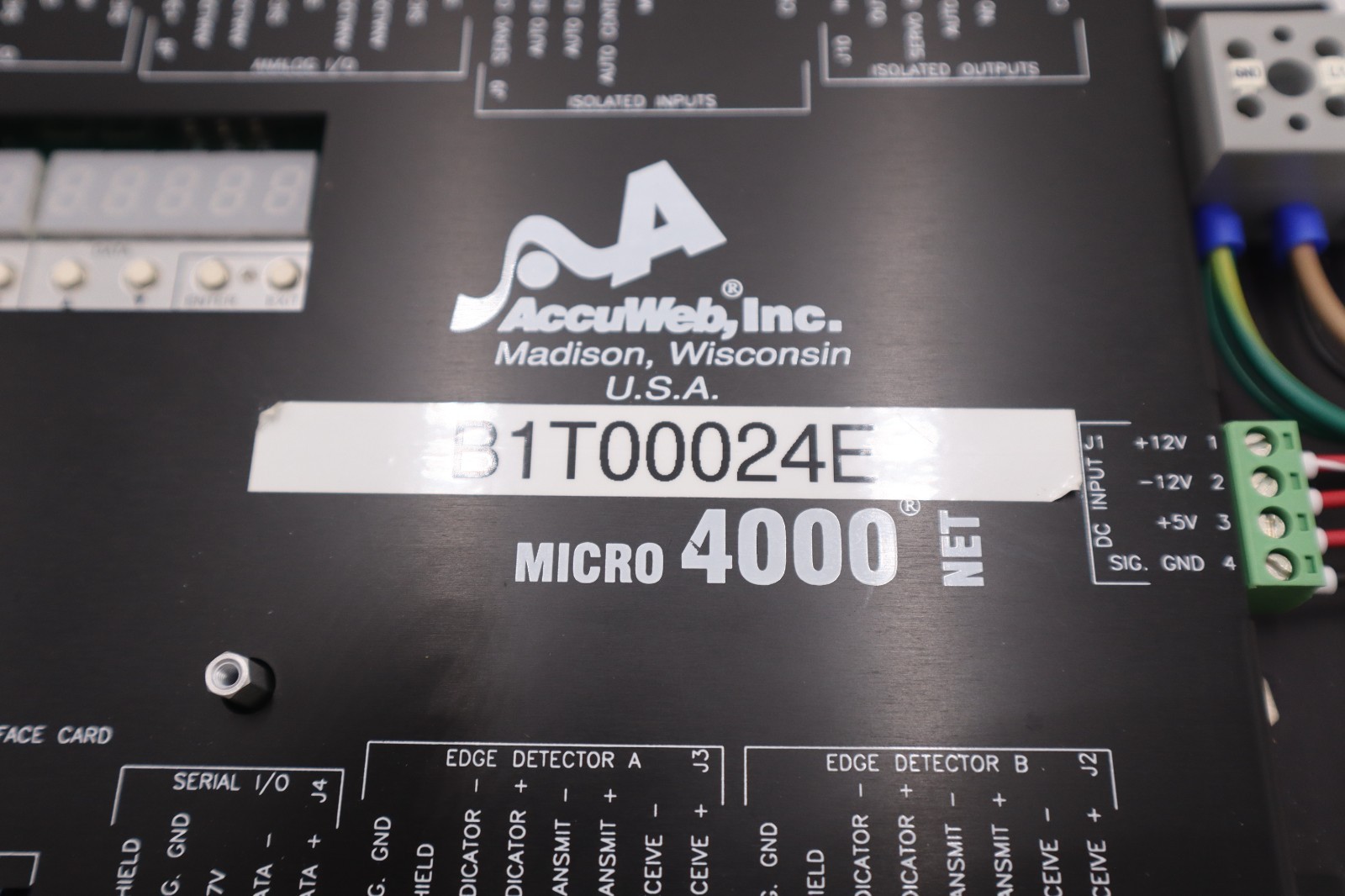 ACCUWEB CTL4130-01 115VAC - NEW - STOCK 2700A