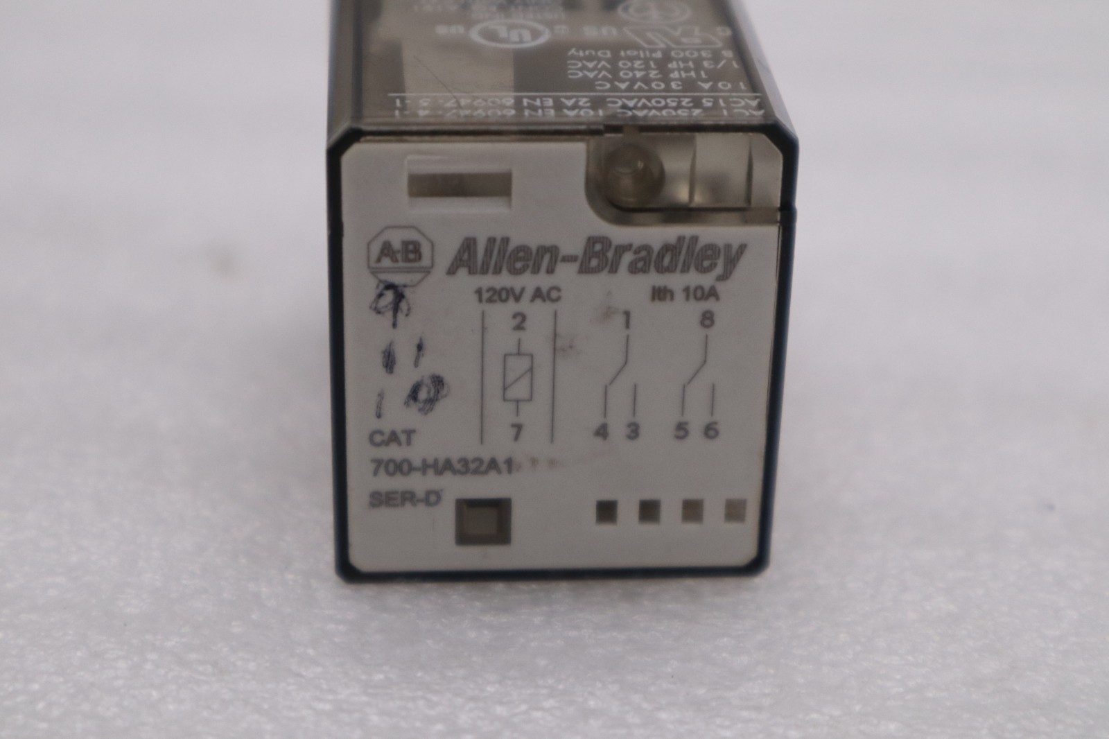 Used LOT OF 2 -- NEW OPEN BOX AB 700-HA32A1 Allen Bradley Relay STK H1526A