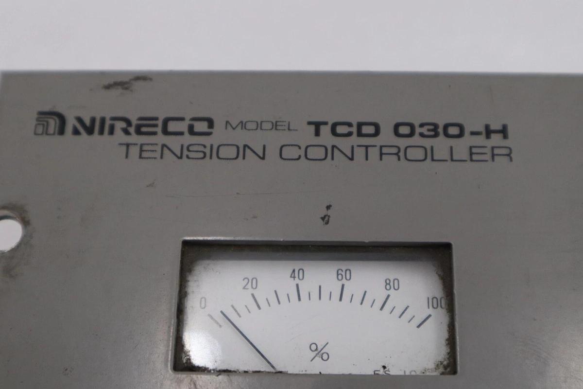 Used HORTON NIRECO TENSION CONTROLLER TCD030-H STOCK 3447-A