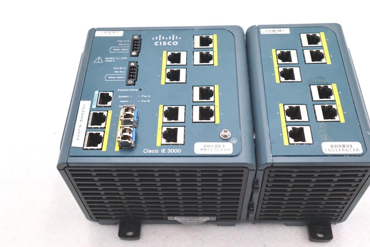 Used ANATEL CISCO IE 3000 IE30008TC ETHERNET SWITCH #L-280