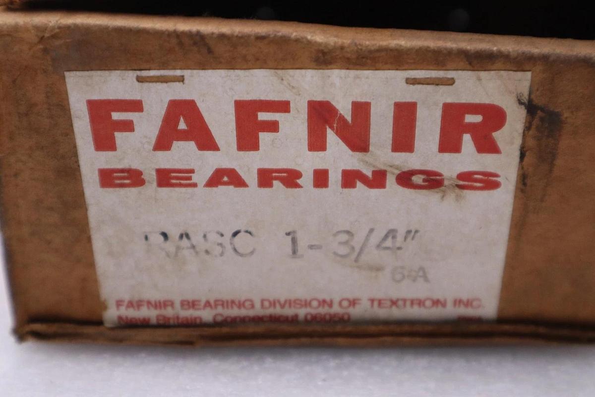 NEW OPEN BOX Fafnir RASC 1-3/4 Inch, Pillow Block Bearing STK CC260