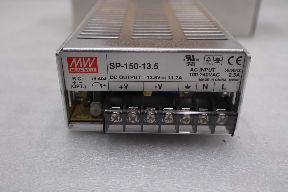 Used MEAN WELL SP-150-13.5 Switching Power Supply NEW OPEN BOX STOCK GF350A