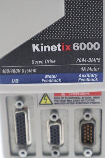 Used Allen-Bradley Bulletin 2094-BMP5/A Kinetix 6000 4 Amp Axis Module STOCK #5013