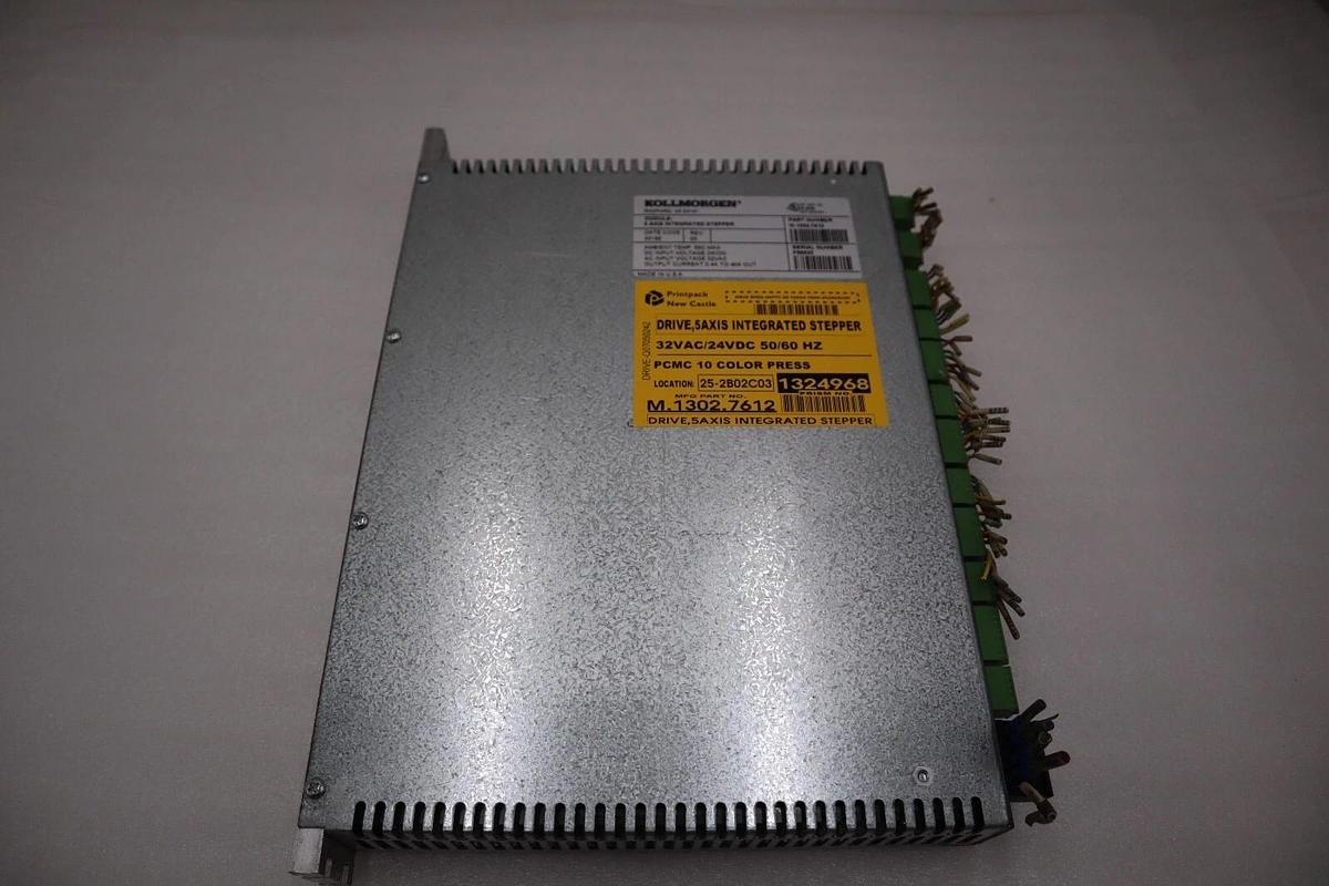 Used G & L MOTION CONTROL M.1302.7612 5-Axis Integrated Stepper 32Vac STOCK 5139A