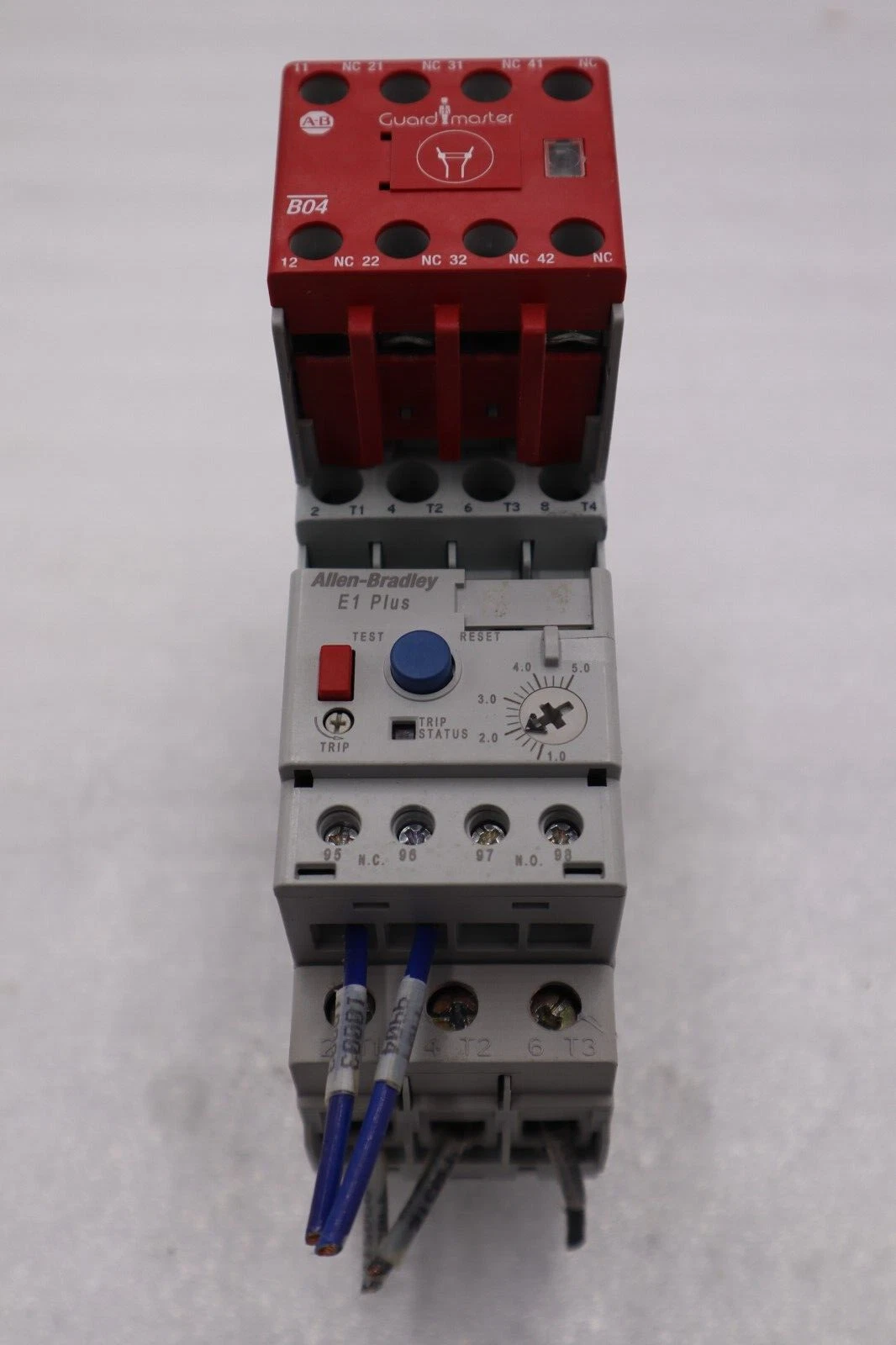 Used ALLEN BRADLEY 193-EECB/ 100-C09Z*400/ 100S-F Overload Relay STOCK L-479-C