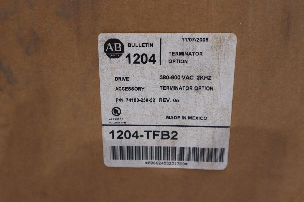 NEW Allen Bradley Bulletin 1204-TFB2 Ser A Motor Terminator - STOCK GF429