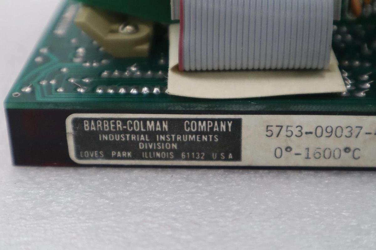Used Barber-Coleman 570 DIGITAL TEMPERATURE CONTROLLER. 5753-09037-430-1-00 STK 5466