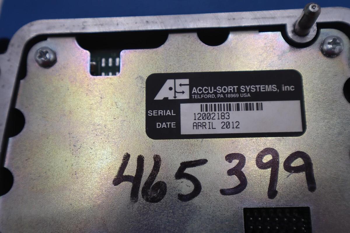 Used NEW ACCU-SORT AXIOM-X LASER BARCODE SCANNER OMNIDIRECTIONAL STOCK 3256