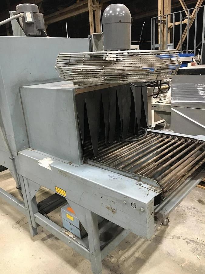 Used SHANKLIN T-8PR HIGH CAPACITY SHRINK TUNNEL