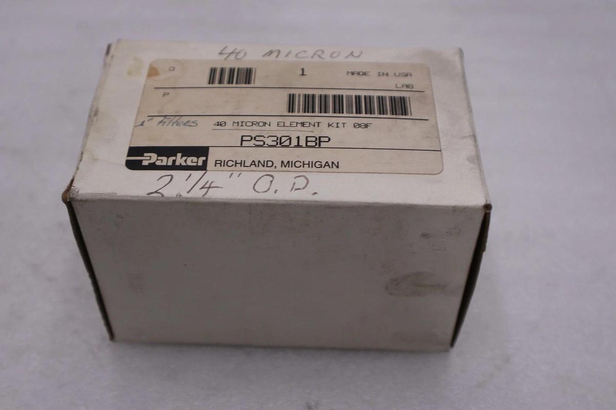 Used Parker PS301BP 40 Micron Element Kit - NEW - STOCK GF669A