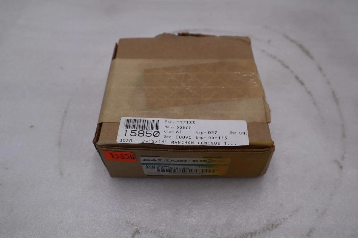 Used NEW Dodge 117133 3020 X 2-15/16 KW Taper-Lock Bushing - STOCK GF410A
