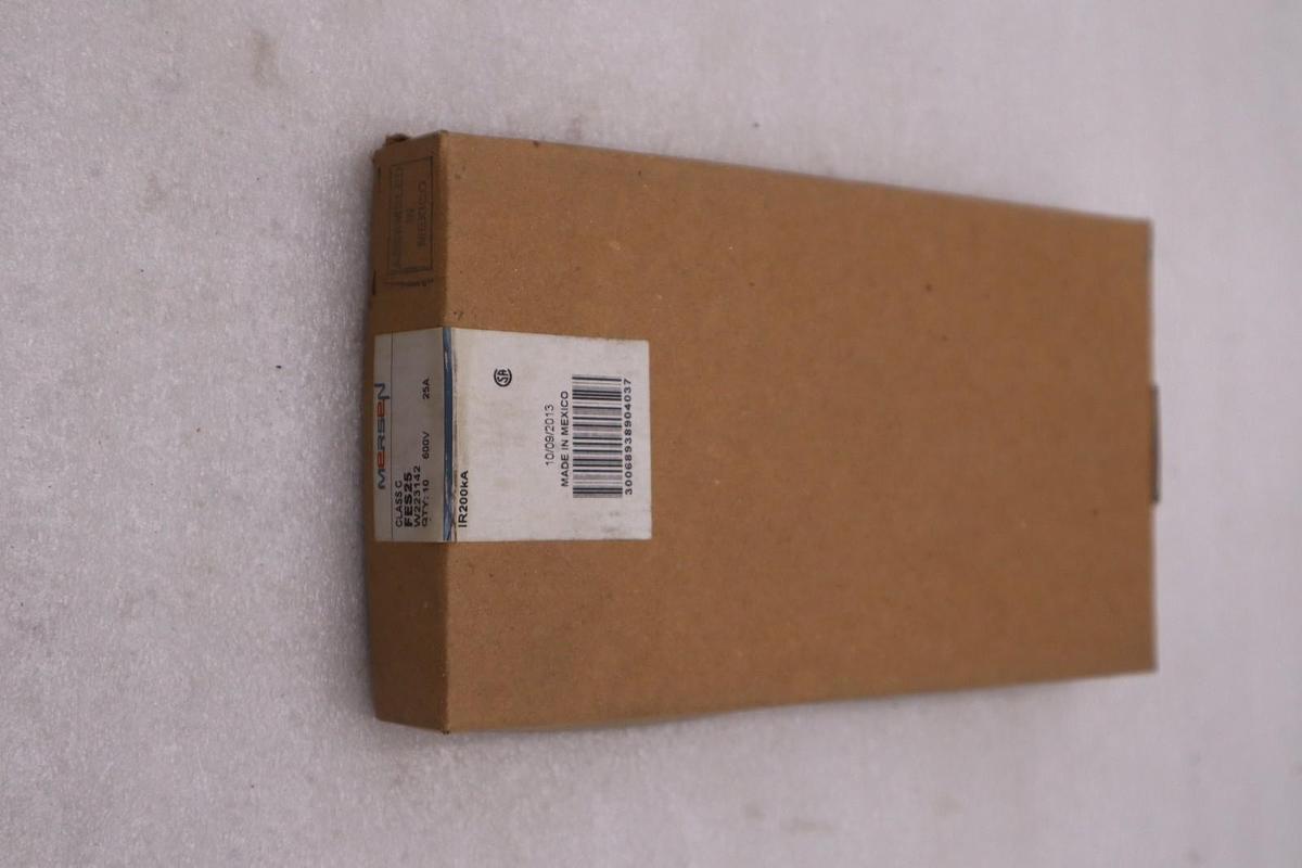 BOX OF 10 - Mersen FES25 FES-25 25A 600V Fuse - STOCK K1654A