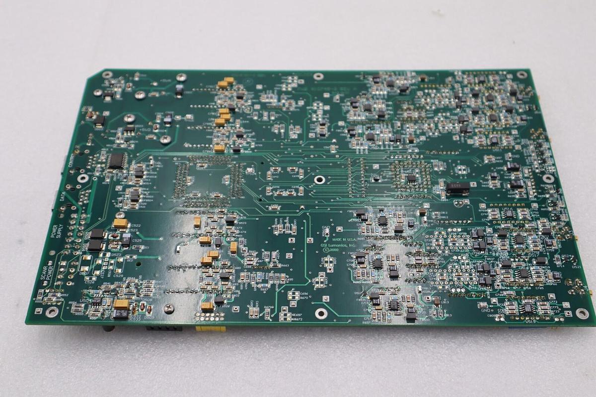Used GSI LUMONICS ASP2 5MHz ASSY 10740 3D GENERAL SCANNING LASER BOARD STOCK #2845