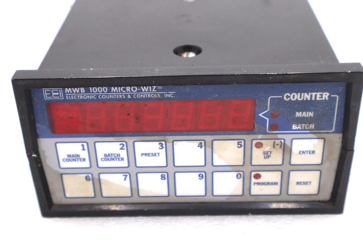 Used ELECTRONIC COUNTERS & CONTROLS MWB1106A MICRO-WIZ #4086