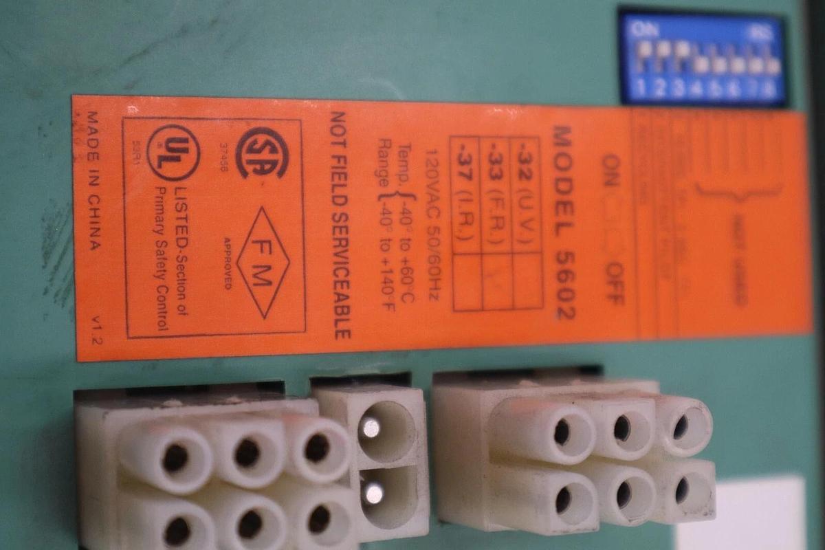 Used Eclipse Veriflame / Veri-flame Unit 5605 Flame Monitoring Control NEW #H736A