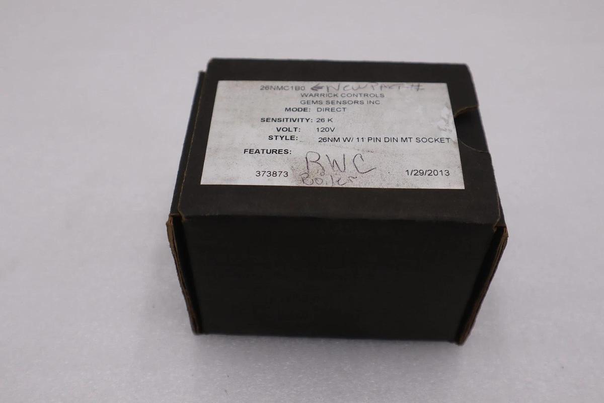 NEW OPEN BOX Warrick Controls 26NMC1B0 Liquid Level Relay STK L210CC