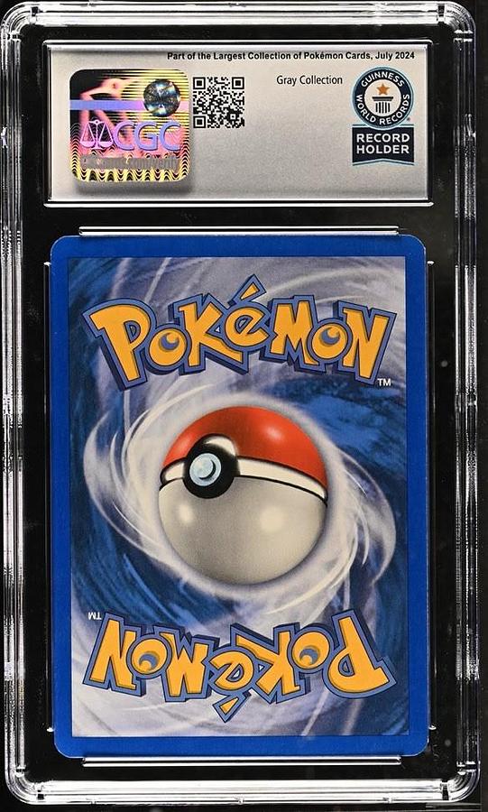 Used Pokémon Natu 63/115 EX Unseen Forces Reverse Holo Stamped 2005 CGC WORLD RECORD