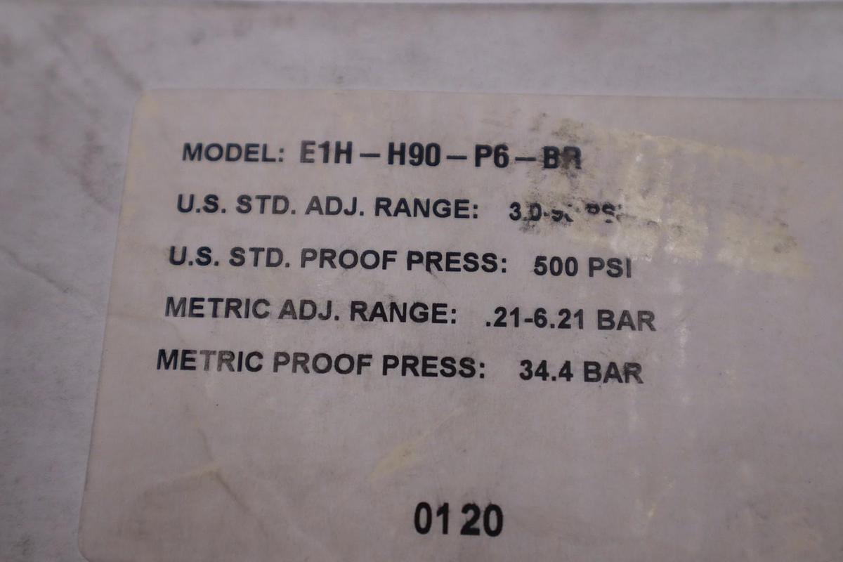 Used NEW OPEN BOX Barksdale E1H-H90-P6-BR PRESSURE SWITCH STOCK 1884CC