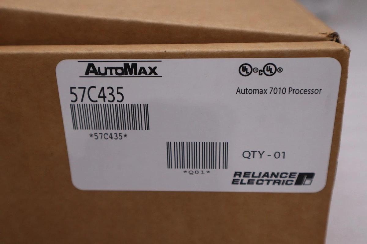 RELIANCE ELECTRIC 57C435 AUTOMAX 7010 PROCESSOR MODULE 57435-J STK 841B