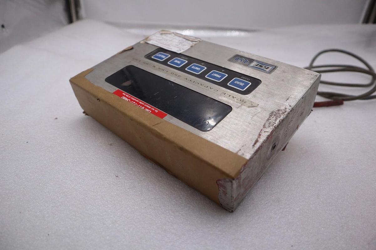 Used GSE 200450-02003 SCALE SYSTEMS SCREEN MODEL 450 STOCK 4401