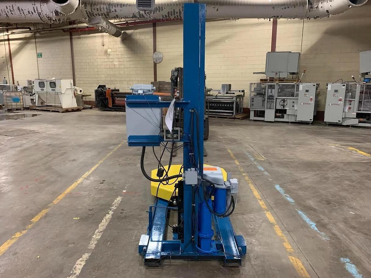 Used ORION MODEL H66 PALLET WRAPPER WITH 5,000 POUND SCALE