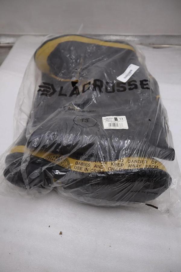 NEW Lacrosse 24009091-13 Black Steel Top Hip Boots Size 13 STOCK 2983CC