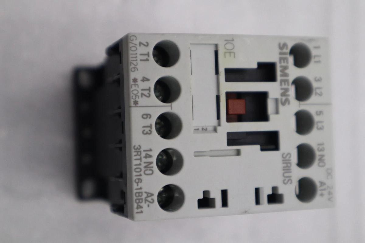 Refurbished LOT OF 4 - SIEMENS 3RT1016-1BB41 CONTACTOR STOCK 5434