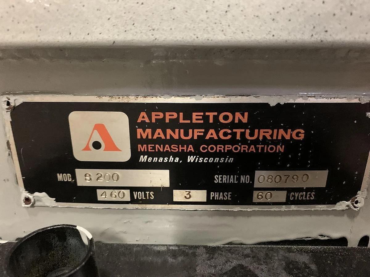 Used 120" APPLETON S200 CORE CUTTER 3" CORES