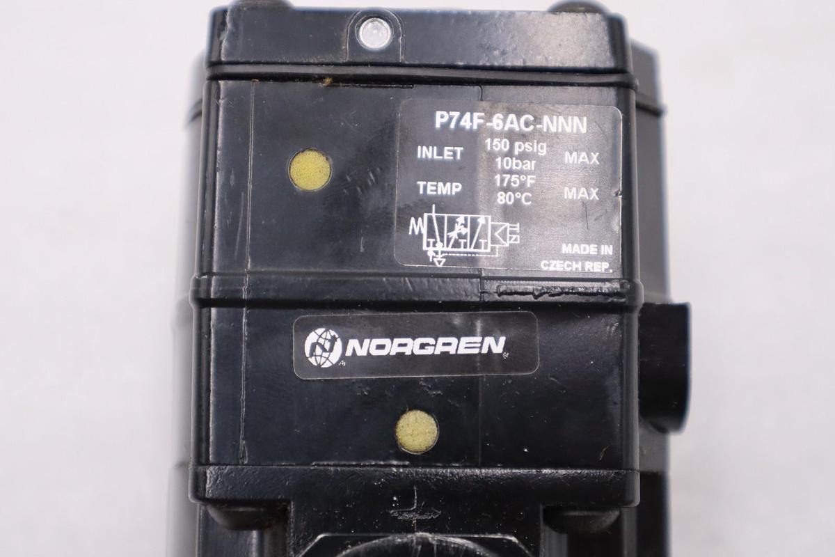Used NORGREN P74F-6AC-NNN / P74F6ACNNN - NEW N0 BOX - STOCK H1504